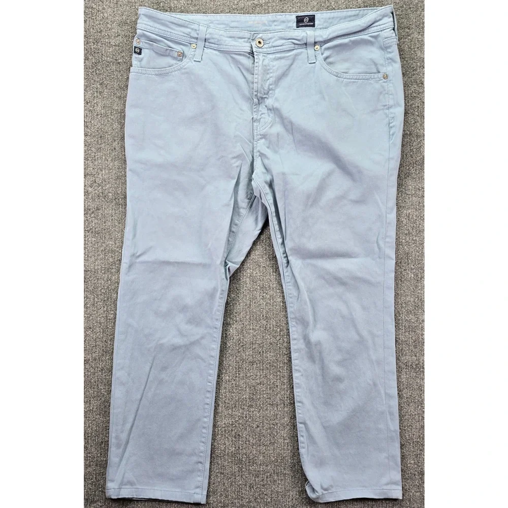 AG Adriano Goldschmied The Graduate Pants Mens 38x34 (38x27) Blue Tailored Leg